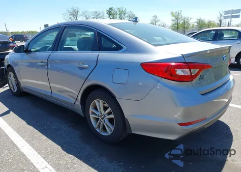 2016 Hyundai Sonata Se from USA, damaged, VIN 5NPE24AF5GH295765